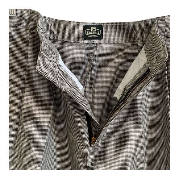 Lee Casuals Pants Womens Size 16 Black White Elastic Waist Dressy Comfort Casual - Picture 6 of 16